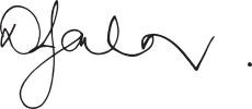 Danni's signature